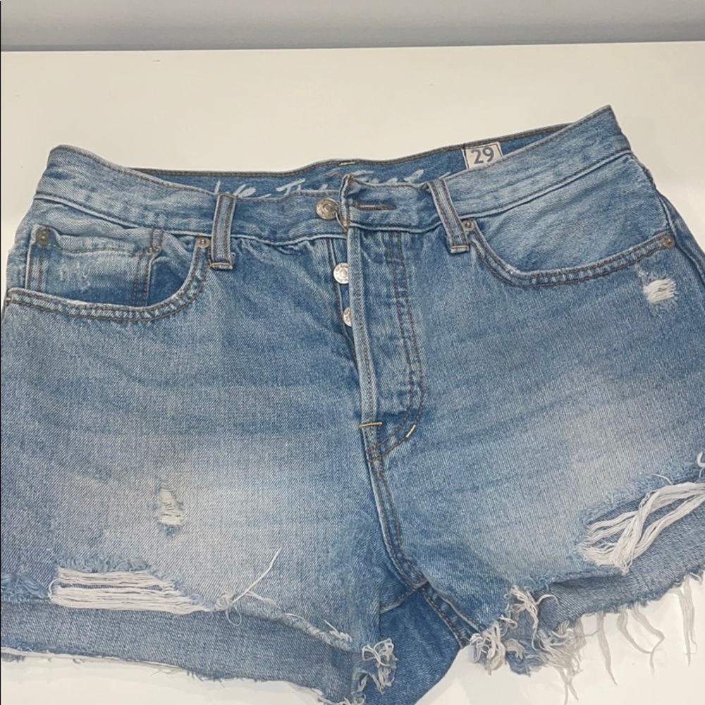 Free People MidRise Jean shorts